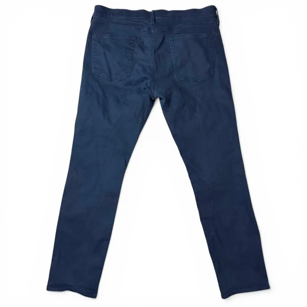 J.Crew 484 Slim Fit Bergen 5-Pocket Pants Mens Actual Size 37x32 Garment Dyed